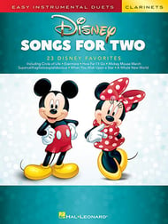 Disney Songs for Two Clarinet Duet cover